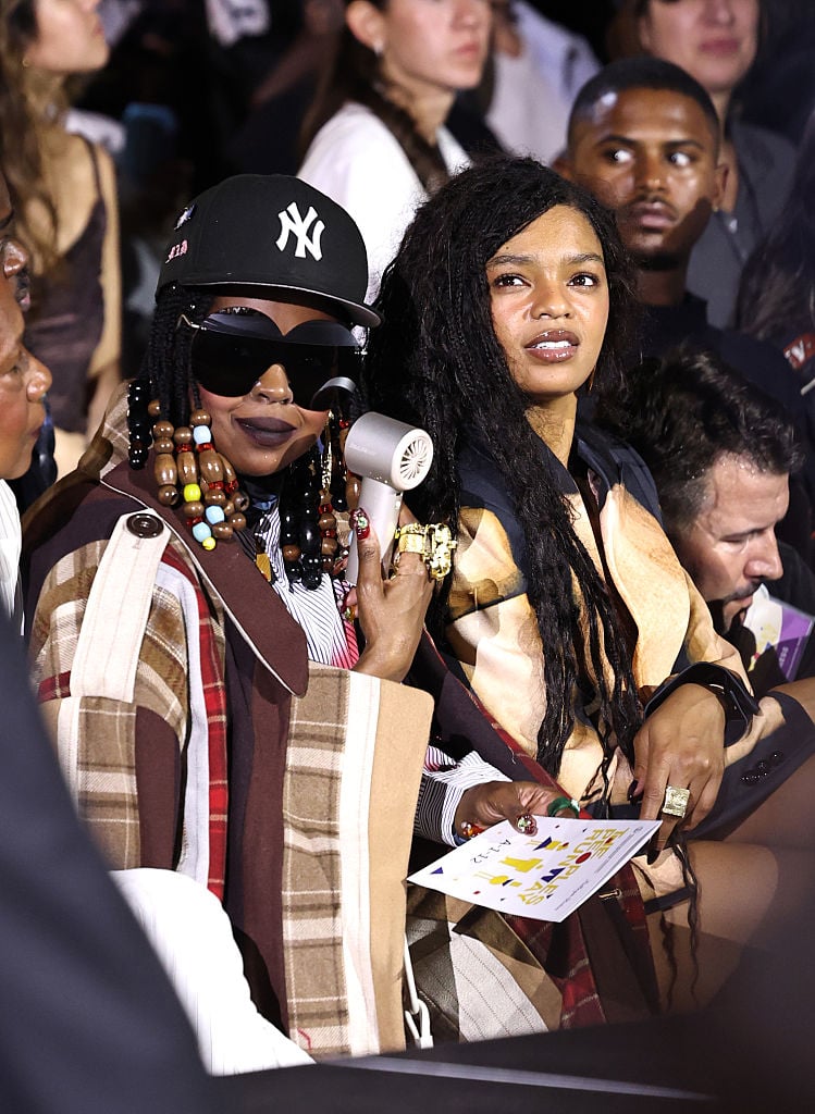 Lauryn Hill and Selah Marley attend the KidSuper fashion show during September 2025 New York Fashion Week on September 14, 2025 in New York City. 