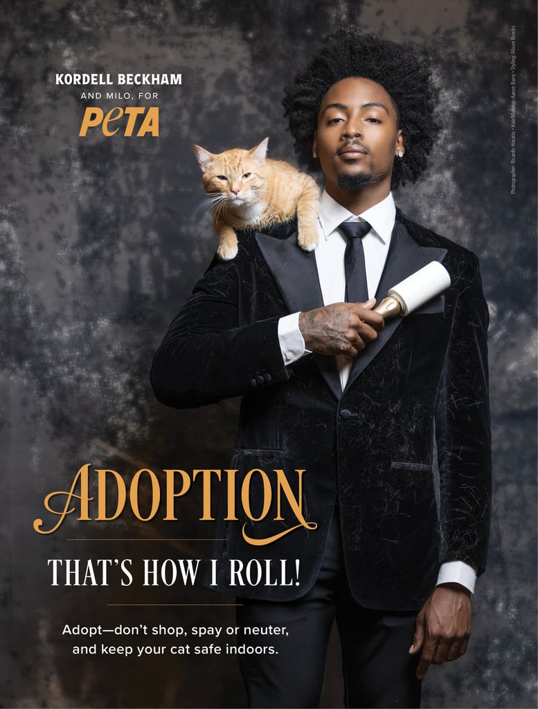 Kordell Beckham PETA Ad