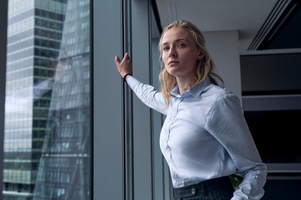 Zara (Sophie Turner) in STEAL. Samuel Dore/Prime © Amazon Content Services LLC